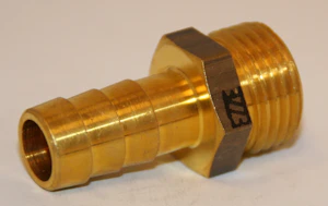 isiflo Slangnippel utv g40x40 hm 3821, gul