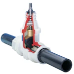 SERVISVENTIL HAWLE DIM 63 2670 POLYACETAL PE-ÄNDAR SDR11