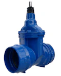 SLUSSVENTIL ESCO -225/200 S-2840, PVC-MUFF, PN16