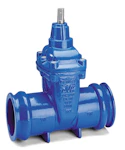 SLUSSVENTIL AVK PN10 110PE PVC