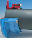 HAWLE 2000 FLÄNSKOPPLING 110/DN100 PE/PVC DRAGSÄKER