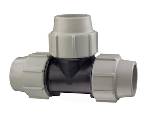 ulefos Koppling pe t-rör -20 plasson 7040, pn10 pe-pe-pe
