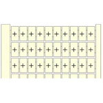 MERKINTÄKILPI ABB RC65 (100 x MAA) V