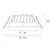 sylvania Alasvalo syl-lighter start 0030379 ip44 830lm 830 dim wh